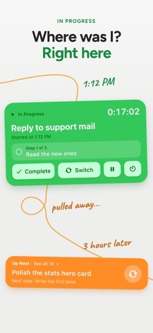 Don't Forget: ADHD Task Timer Screenshot 1 of 9