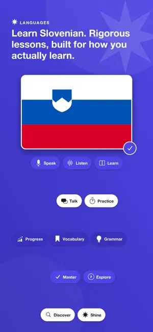 Learn Slovenian - LingoAce screenshot 1
