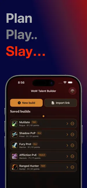 WoW Talent Builder screenshot 1