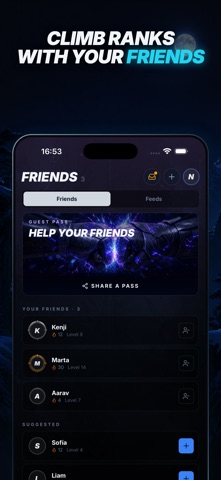 ASCENSION: Habit Tracker RPG iPhone screenshot