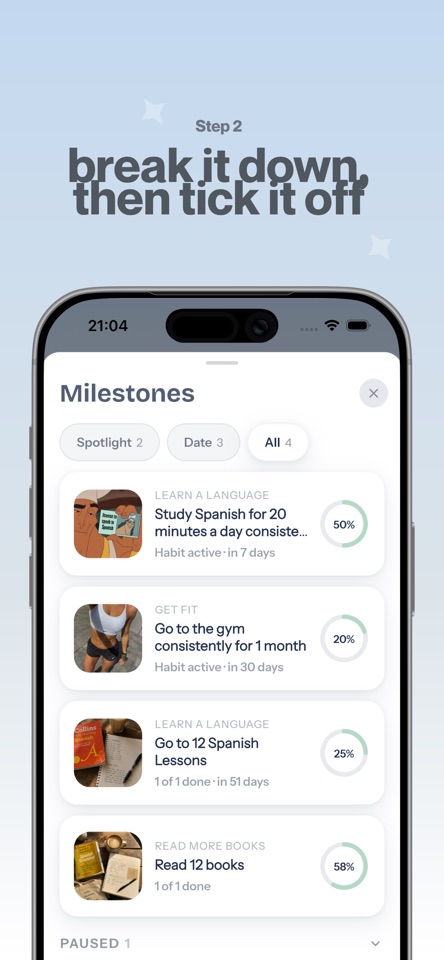 Envisioned: Goal Tracker screenshot 3