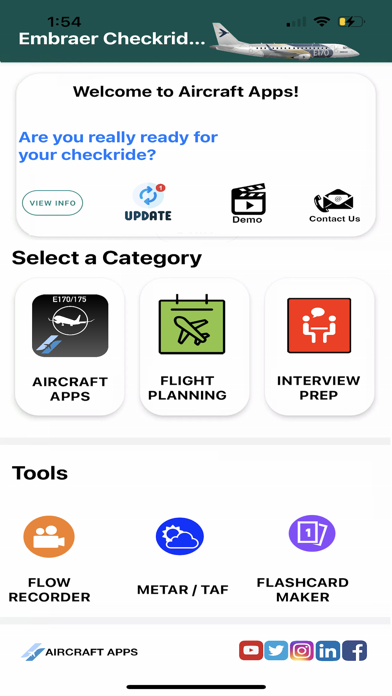 E-170/175 Aircraft Apps Screenshot