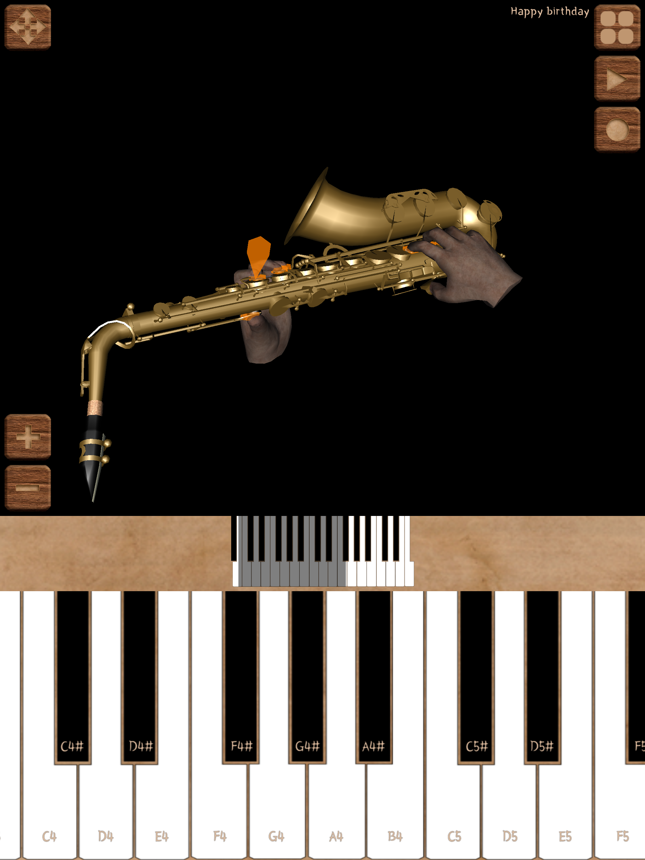 Saxophone 3D Real
