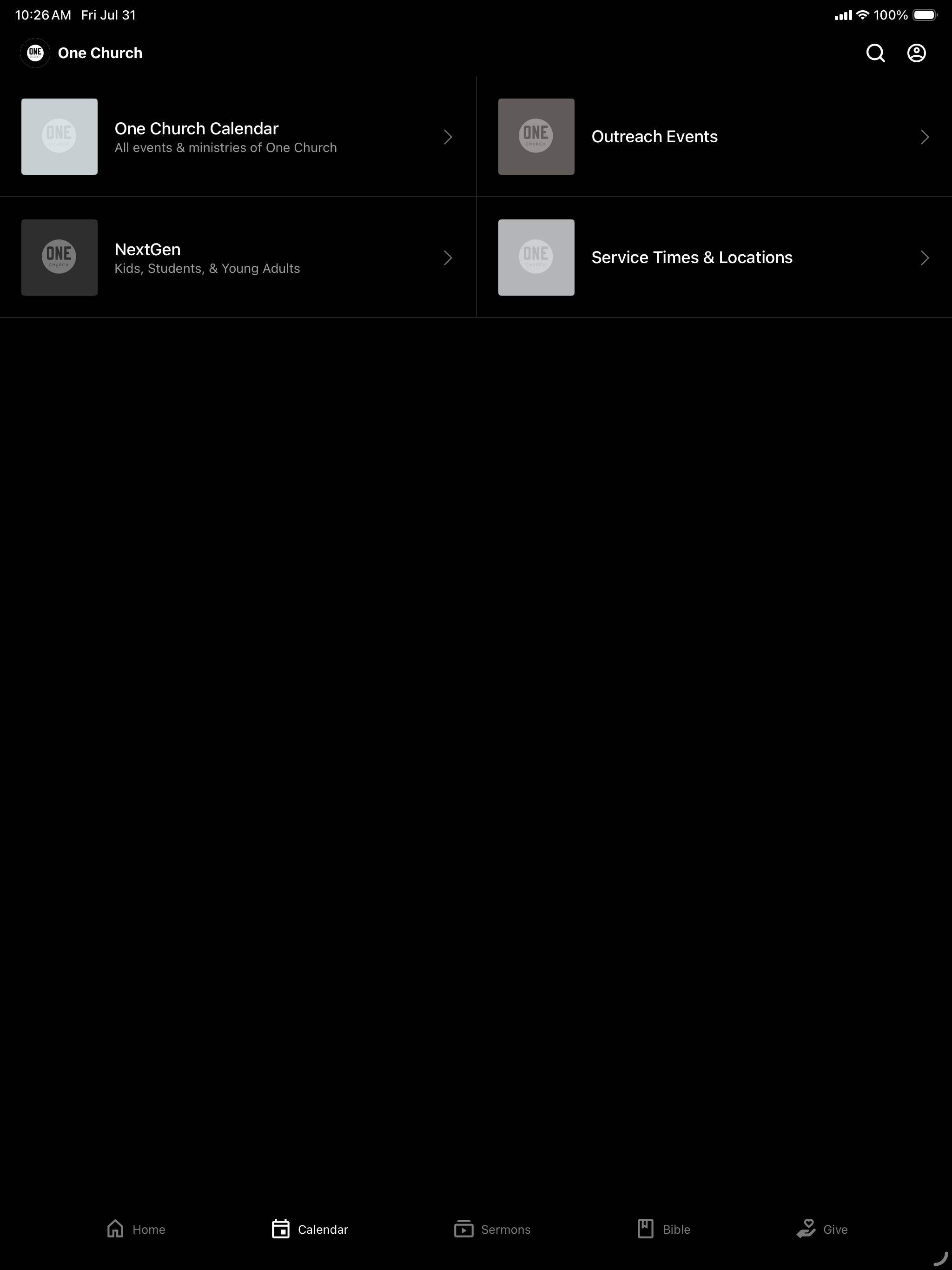 onechurch.faith screenshot 5