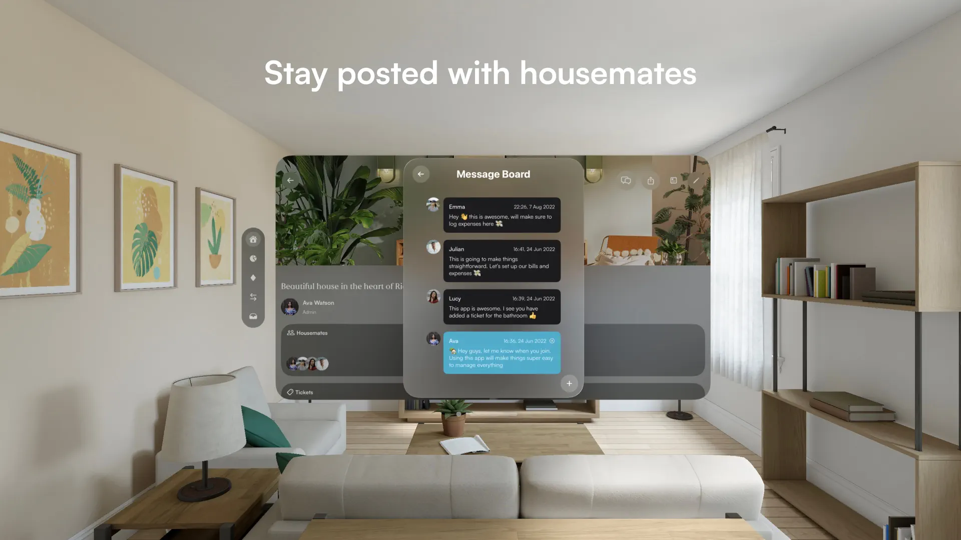 Houseshare AI: Rentals & Bills screenshot 4