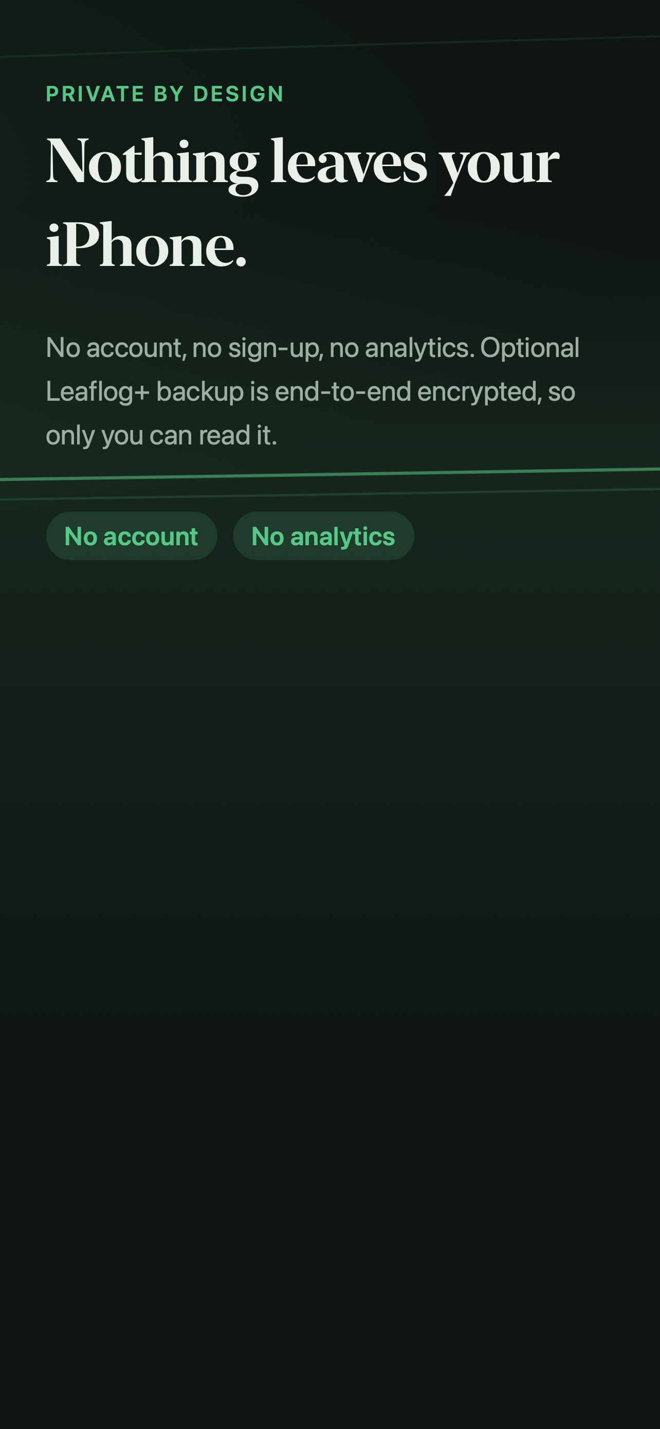 Leaflog Journal screenshot 6