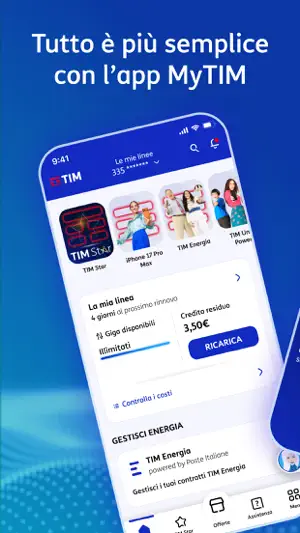 MyTIM screenshot 1