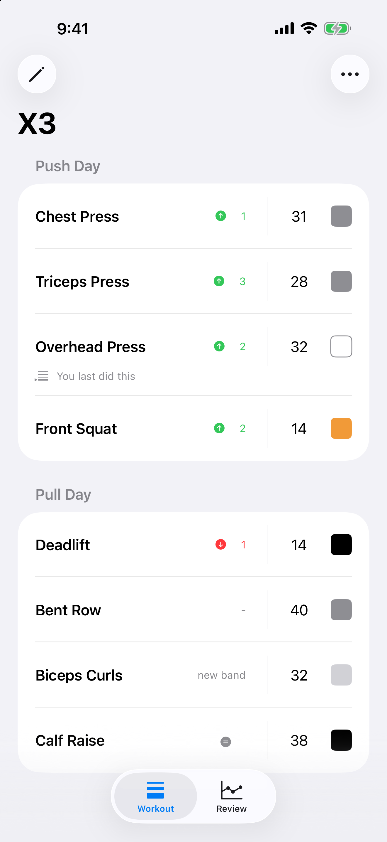 Band Bar Fit - X3 Tracker screenshot 4
