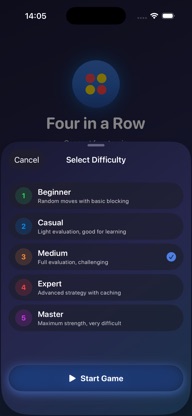 Four in a Row - Wi-Fi screenshot 2