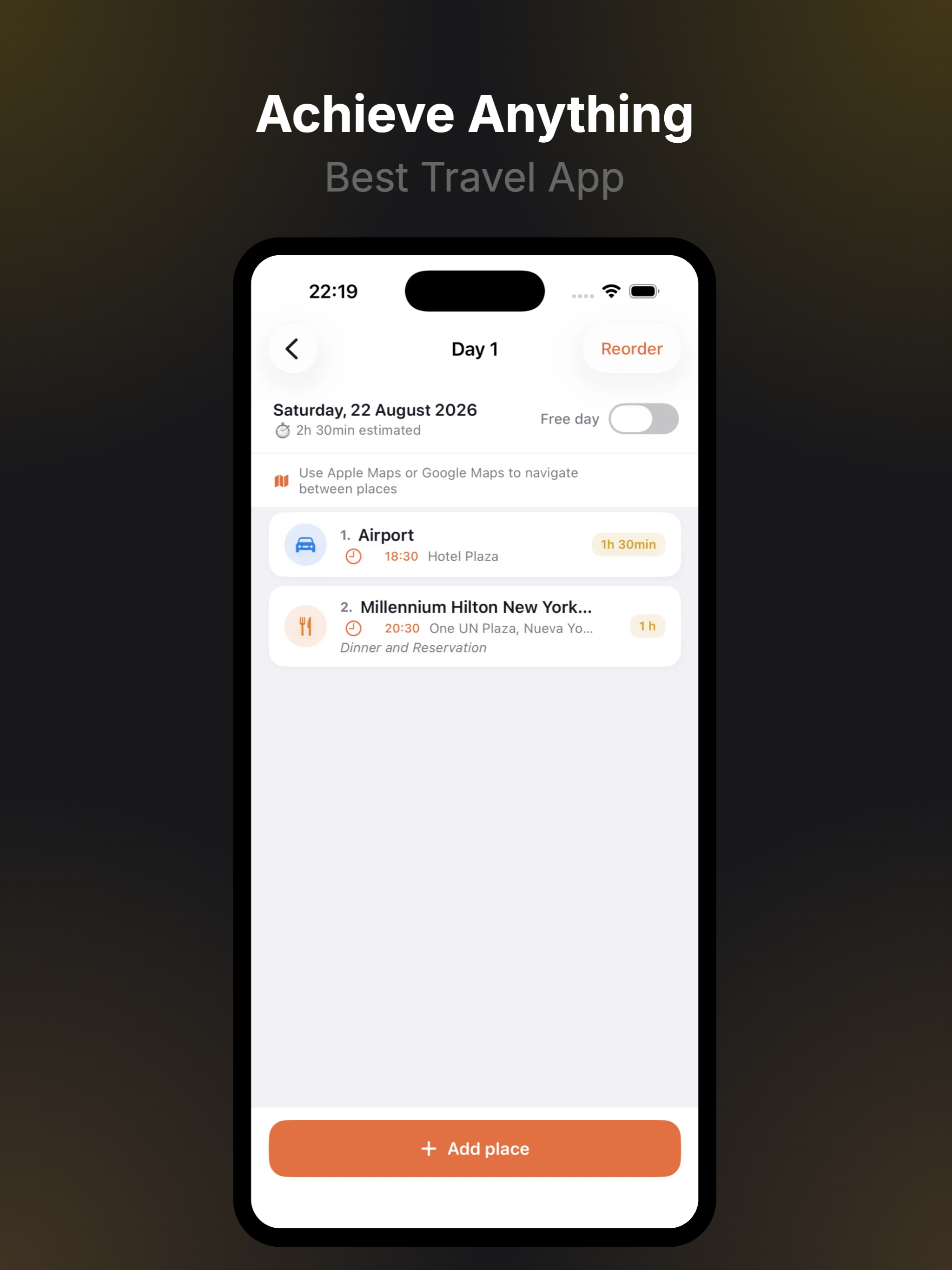 Vacation Planner Pro screenshot 8