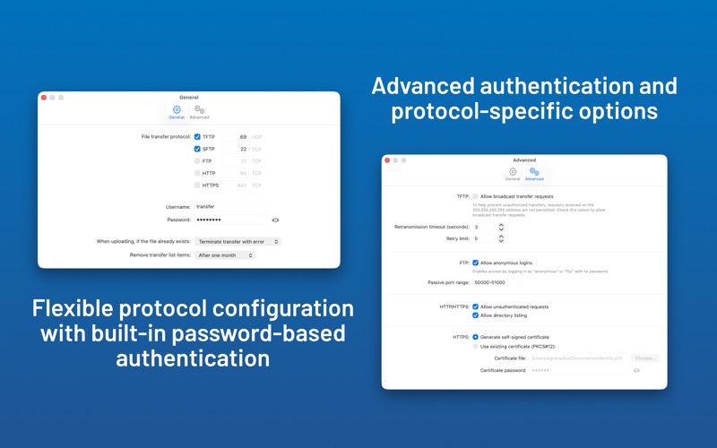 Screenshot #3 pour Transfer: File Server