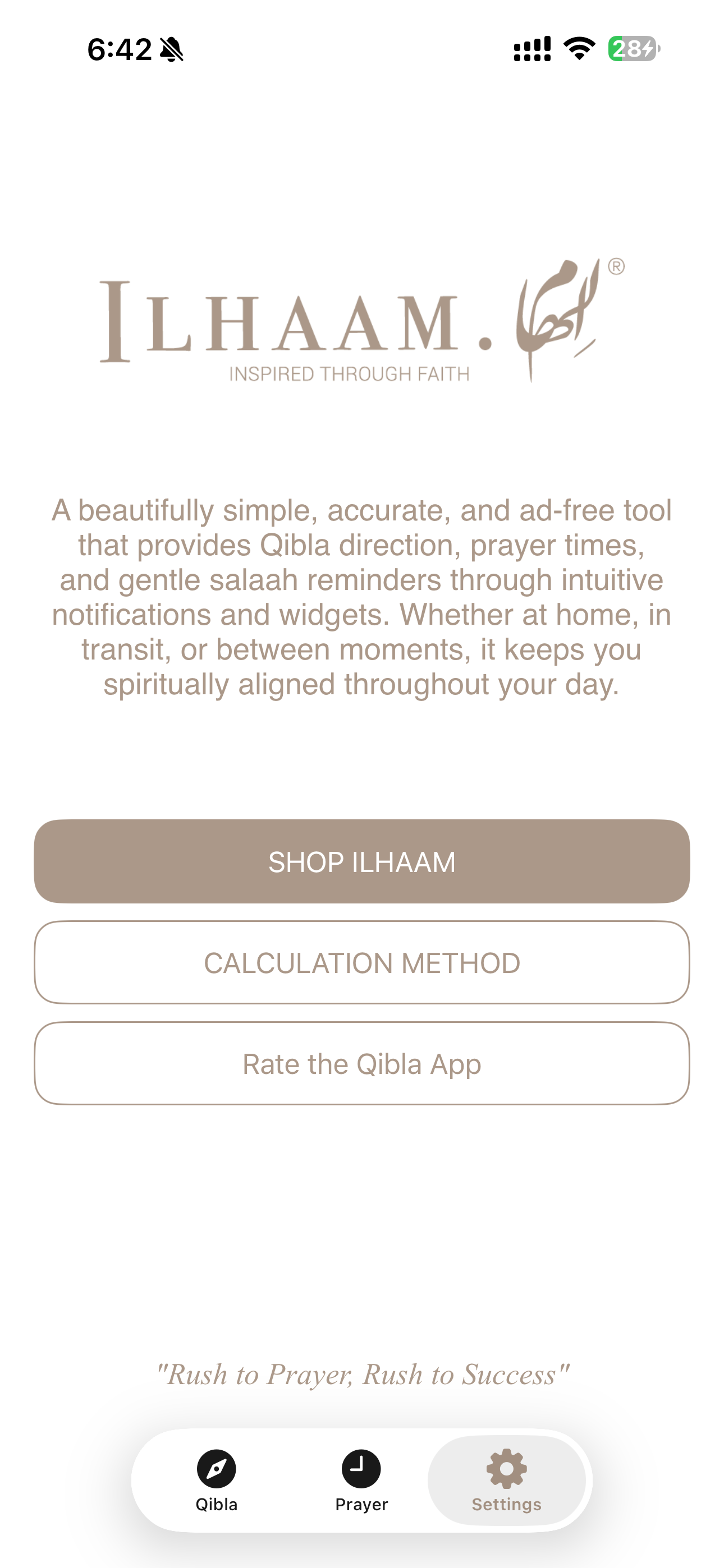 Ilhaam Qibla: Prayer Direction screenshot 5