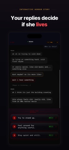 Dead Signal: Text Horror Screenshot 1 of 5