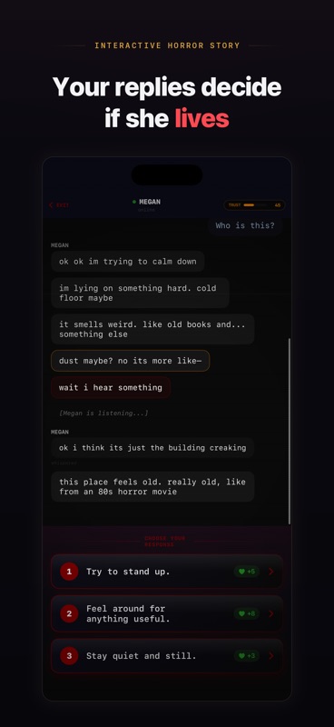 Dead Signal: Text Horror screenshot 1