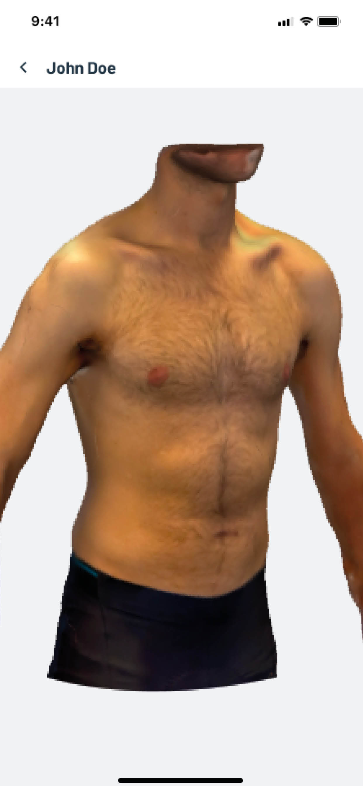 My3D scanner - 3D body scan