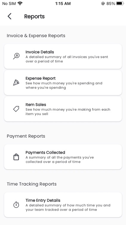 Billed Invoice & Time Tracking screenshot-7