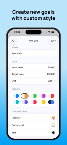 Goals Tracker – Goals Lab Screenshot 2 of 4