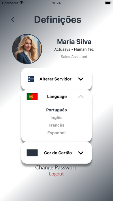 Virtual Card Screenshot