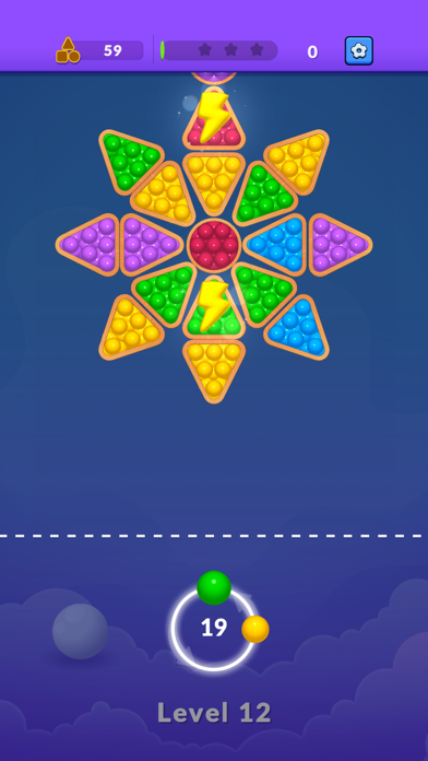 Bubble Shapes Breaker Screenshot