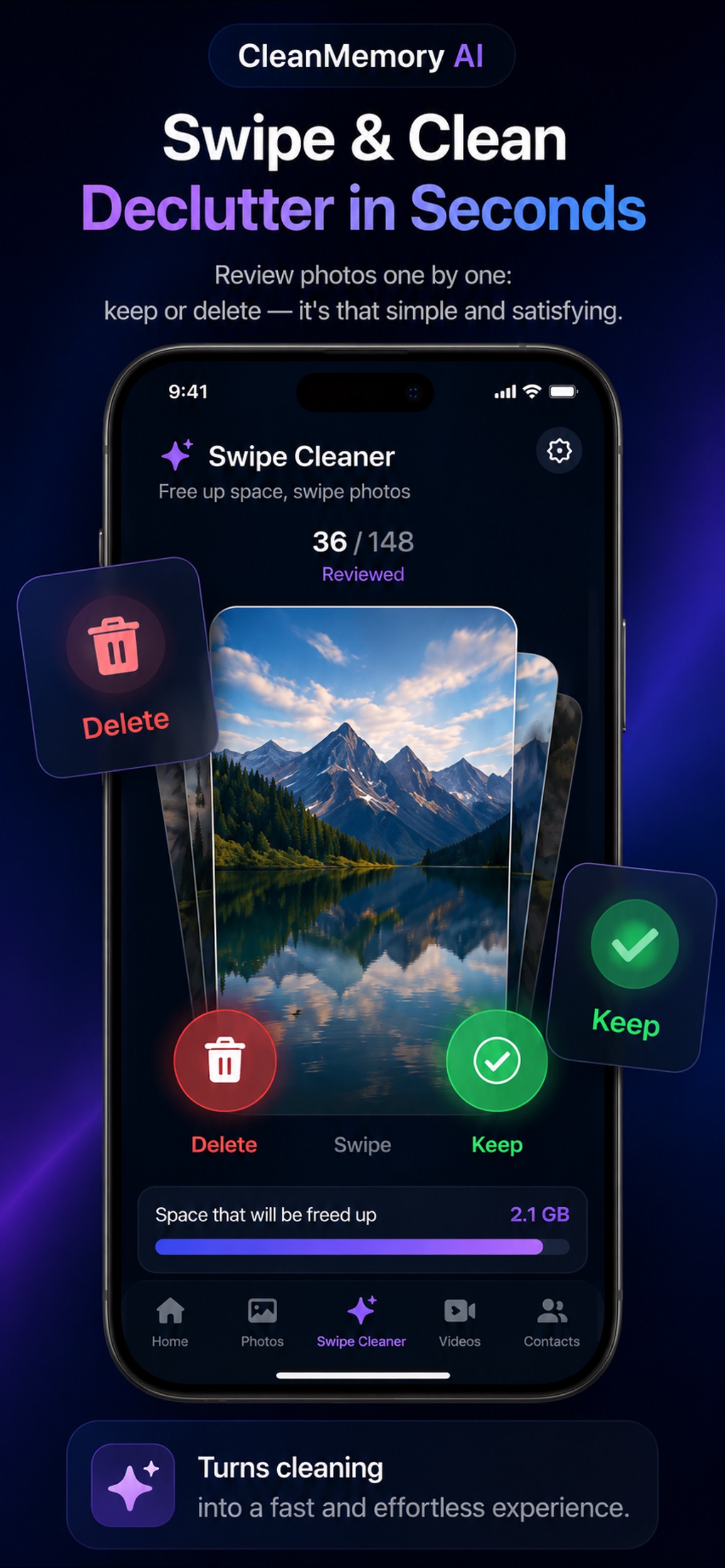Screenshot 5 of CleanMemory AI:Storage Cleaner