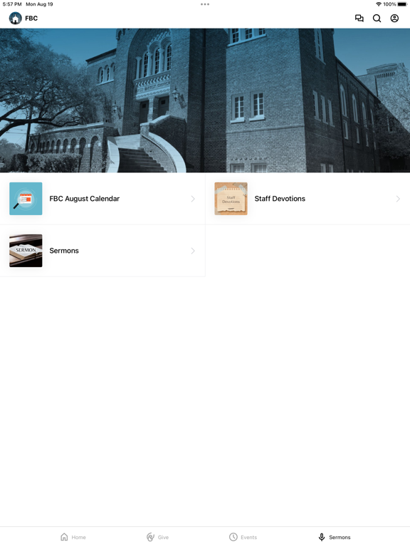 Screenshot #6 pour First Baptist Natchitoches
