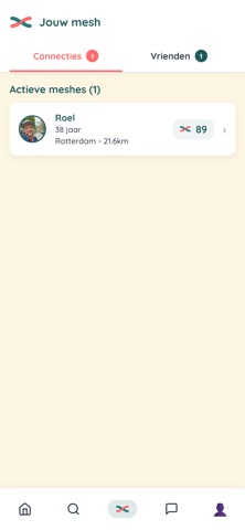 mesh: nieuwe vrienden maken iPhone screenshot 3