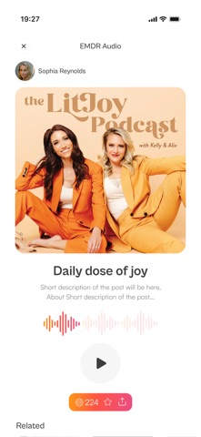 JoyFeed screenshot