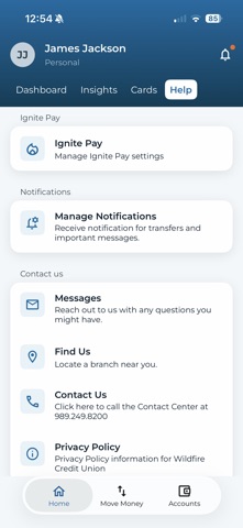 Wildfire Personal Banking Screenshot 7 of 8