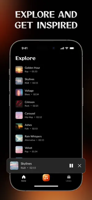 Melora: AI Music Generator screenshot 3