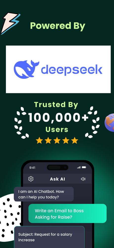 Ask AI Anything Deep AI App screenshot 1