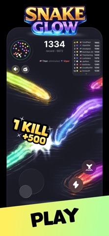 Snake Glow Screenshot 1 of 7