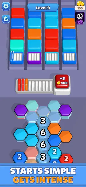 HexaBurst screenshot 1