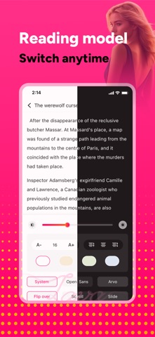 Lava: Story, Novel & Reader iPhone screenshot