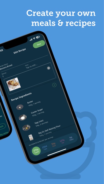 Carbs & Cals: Diet & Diabetes screenshot-7