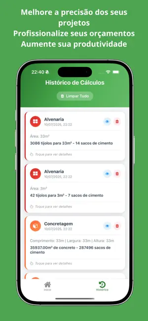 Calculadora de Obra screenshot 4