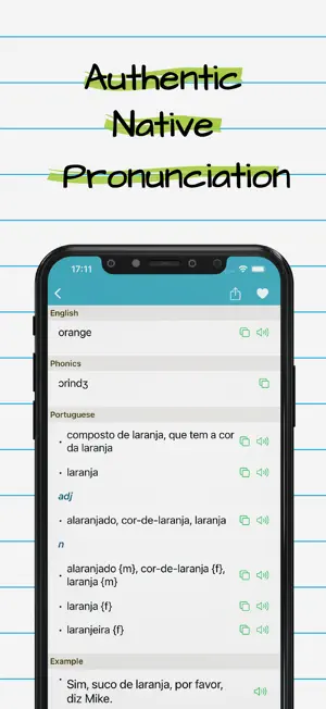 Portuguese English Dictionary. screenshot 2
