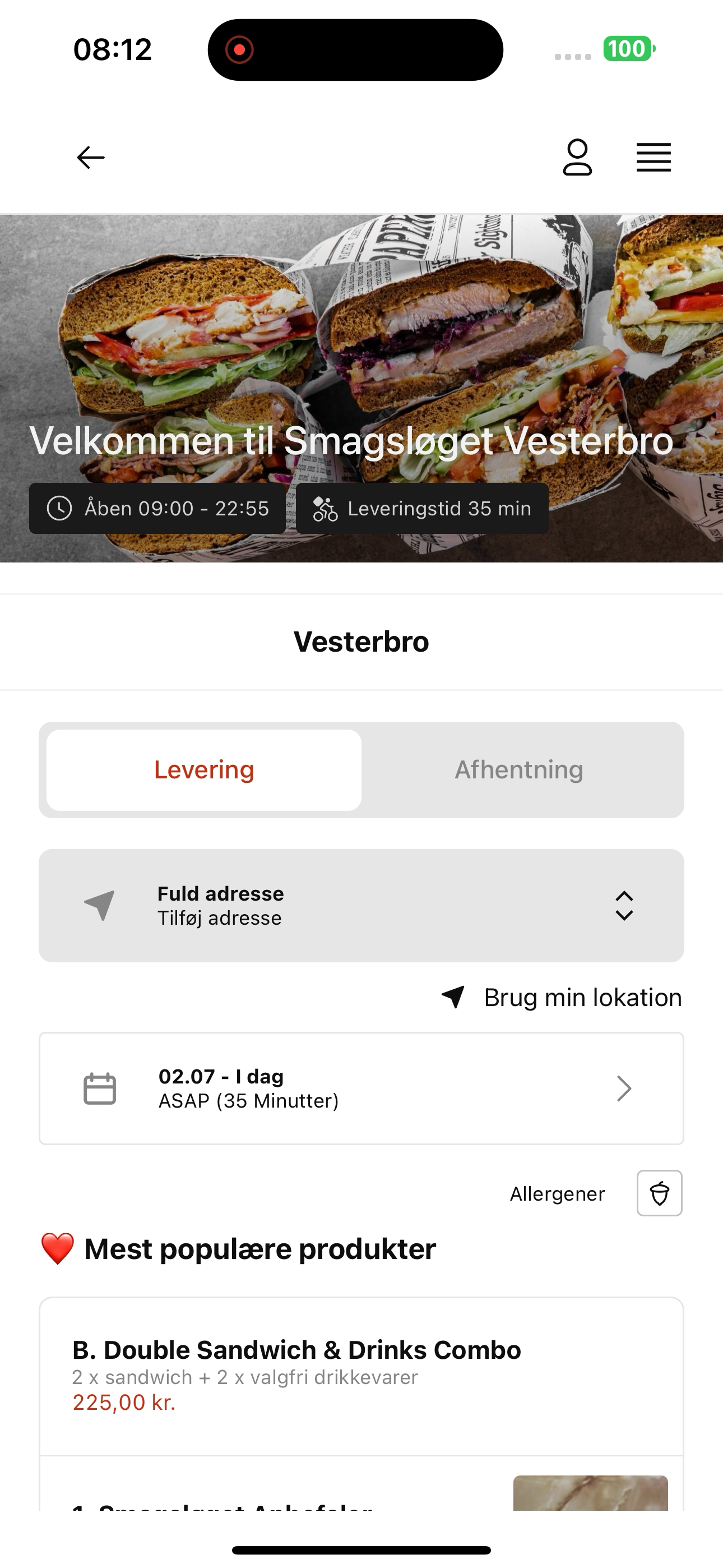 Smagsløget screenshot 3