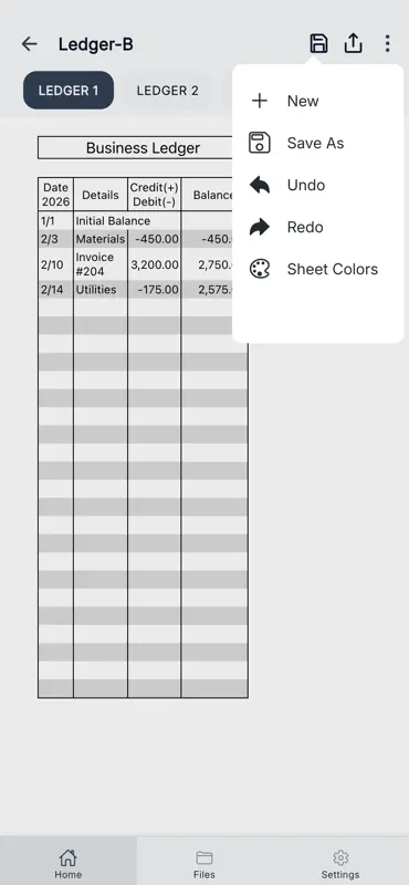 Account Ledger screenshot 5 of 8
