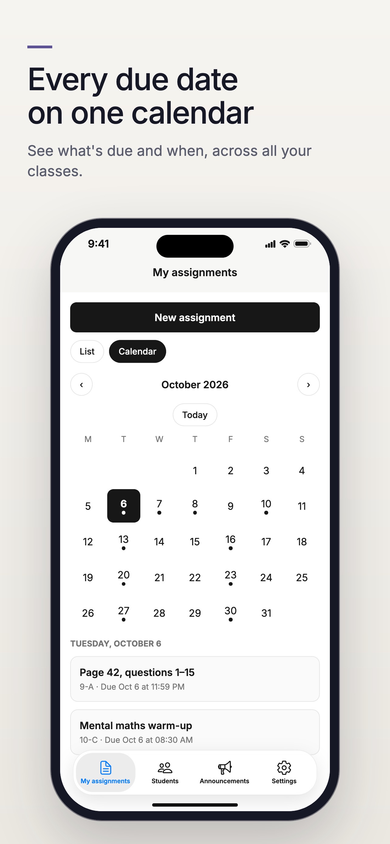 Screenshot 6 of DeskDrop: Homework Tracker