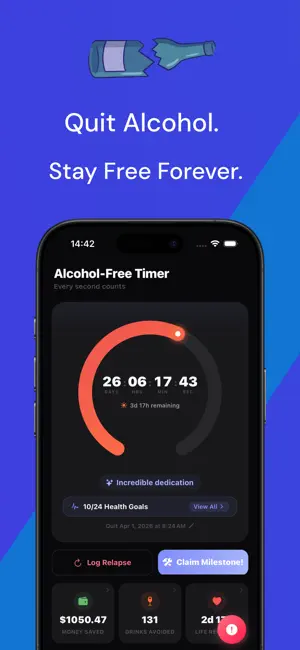 Soleo: Quit Alcohol screenshot 1