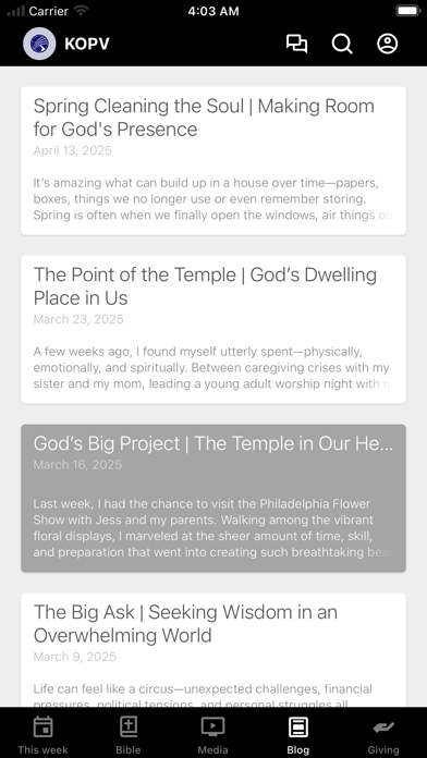 App screenshot