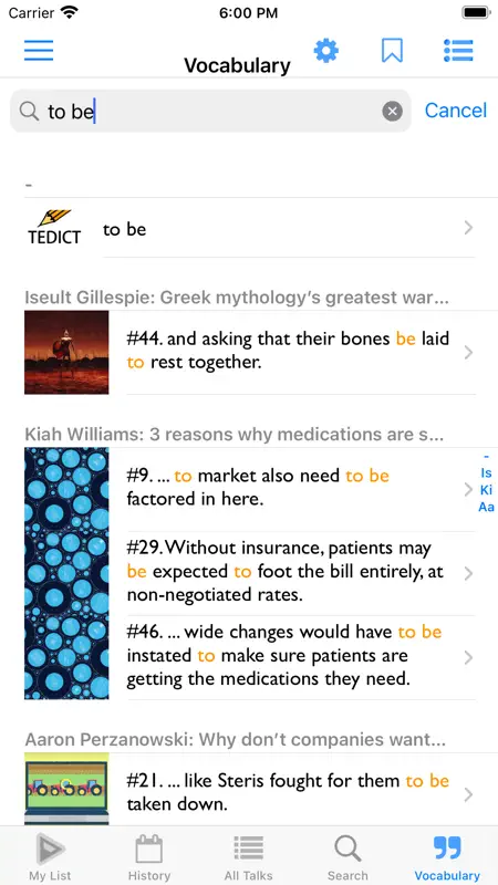 TEDICT screenshot 8 of 10