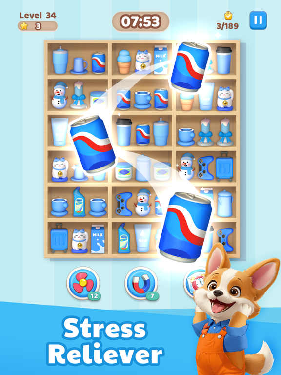 Goods Store: 3D Sorting Games iPad screenshot 4 - Games app