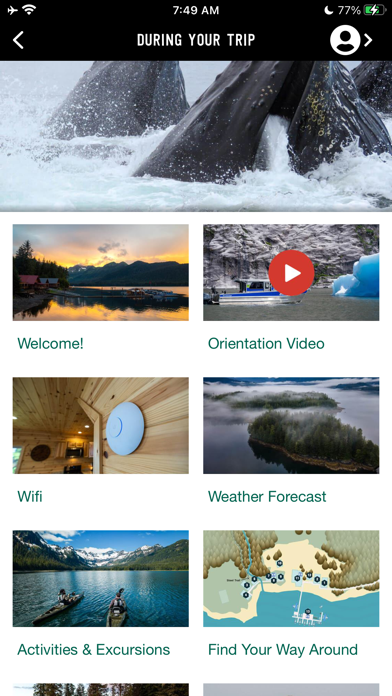 Pybus Point Lodge iPhone screenshot 2 - Travel app