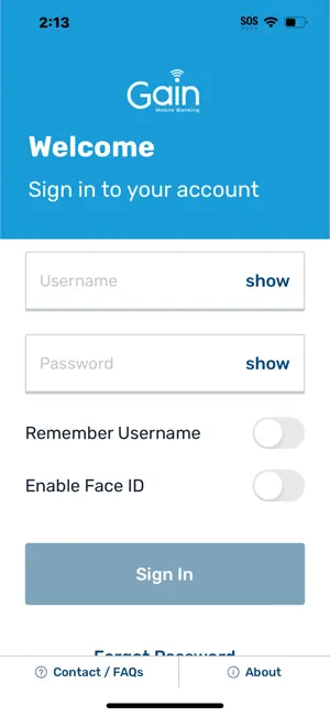 Gain Federal Credit Union screenshot 2