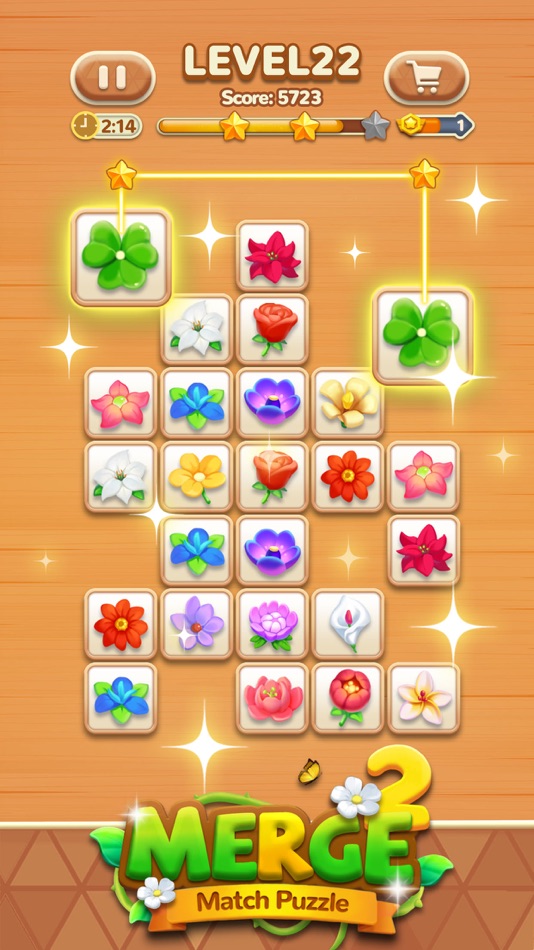 #3. Merge2 :Match Puzzle (iOS) 来自: BRAINWAVE MC PTE. LTD.