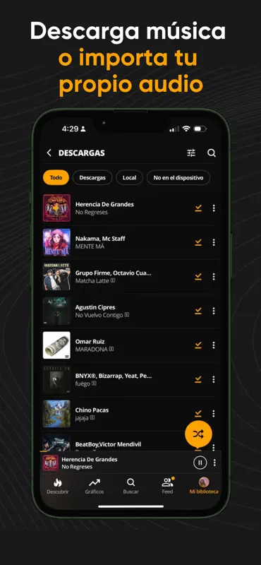 Audiomack - Transmite música screenshot 2 of 6