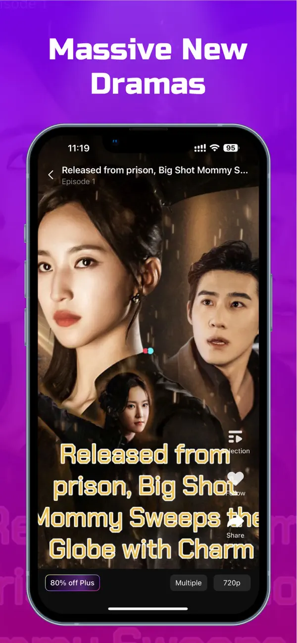 #4. Drama Max - Short Drama Reels (iOS) 由: CODEJOY TECHNOLOGY LIMITED