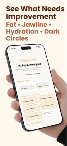BeautyMax AI: Skin Analyzer iPhone screenshot