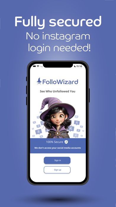 FolloWizard app screenshot